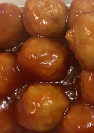 肉団子の甘酢あん(ミートボール)-レシピのメイン写真