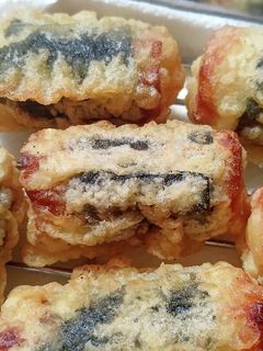 ちくわチーズ海苔天-レシピのメイン写真