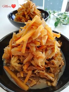 どっさり煮るだけ簡単!切り干し大根の煮物-レシピのメイン写真