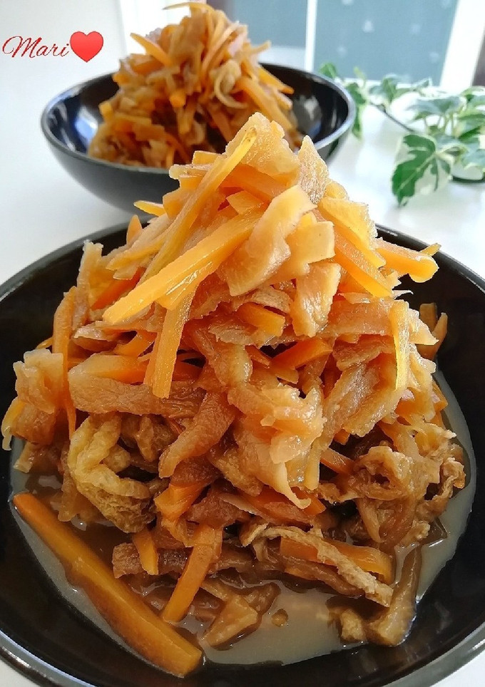 どっさり煮るだけ簡単！切り干し大根の煮物-レシピのメイン写真