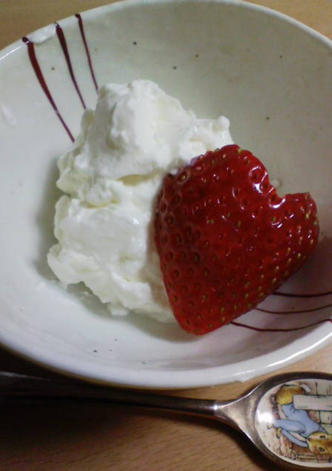飾り切り＊いちごのハート-レシピのメイン写真