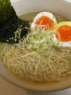 クエ出汁塩ラーメン-レシピのメイン写真