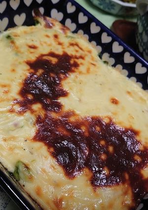 子持ち高菜のグラタン-レシピのメイン写真