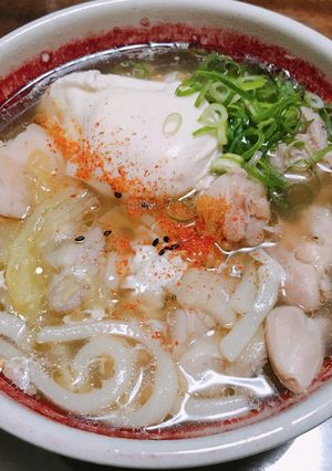鶏うどん-レシピのメイン写真