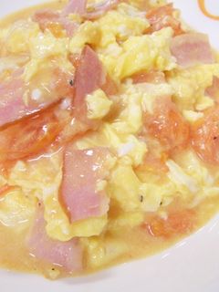 トマ玉ベーコン中華炒め-レシピのメイン写真