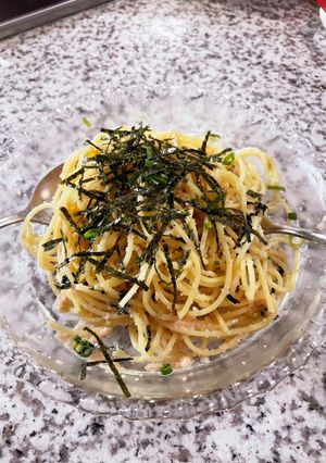 たらこクリームパスタ-レシピのメイン写真