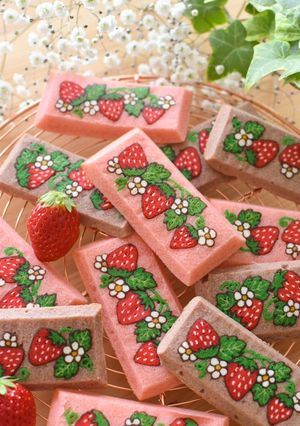 デコフィナンシェ(苺.抹茶.チョコ)-レシピのメイン写真