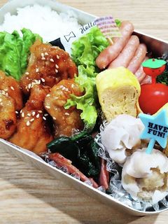 中学生お弁当 2022/2/17 記録用-レシピのメイン写真