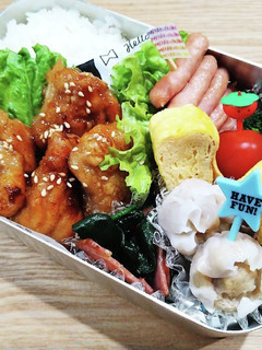 中学生お弁当 2022/2/17 記録用-レシピのメイン写真
