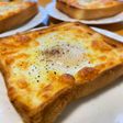 時短ワザ♫目玉焼きトースト マヨチーズ