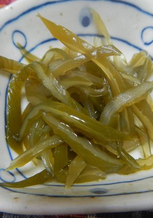 塩蔵茎わかめ‥アレンジできる甘酢煮-レシピのメイン写真