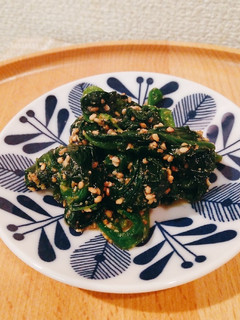 手作り出汁醤油を使った基本の胡麻和え-レシピのメイン写真