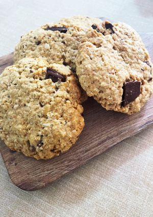 オートミールチョコチャンククッキー-レシピのメイン写真