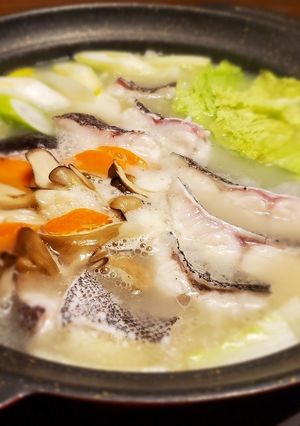 マハタの白湯鍋-レシピのメイン写真