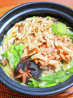 豚バラ白菜の無限ごま油鍋-レシピのメイン写真