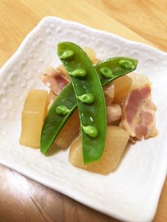 大根とベーコンの炒め煮-レシピのメイン写真