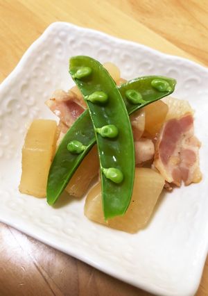 大根とベーコンの炒め煮-レシピのメイン写真