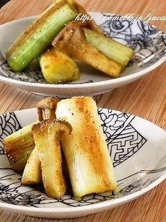 長ネギとエリンギのカレー照り焼き-レシピのメイン写真