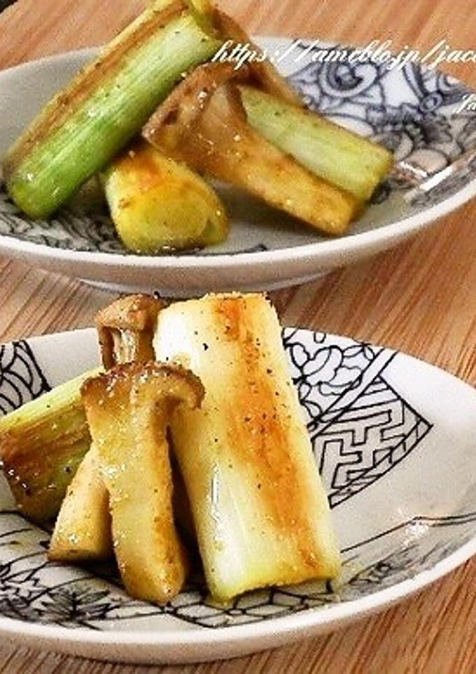 長ネギとエリンギのカレー照り焼き-レシピのメイン写真