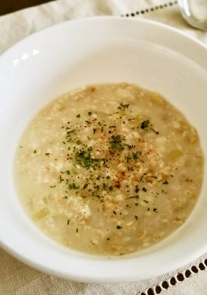 スティールカットのオーツ麦リゾット-レシピのメイン写真