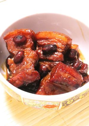☺おせちをリメイク♪豚バラの黒豆角煮☺-レシピのメイン写真
