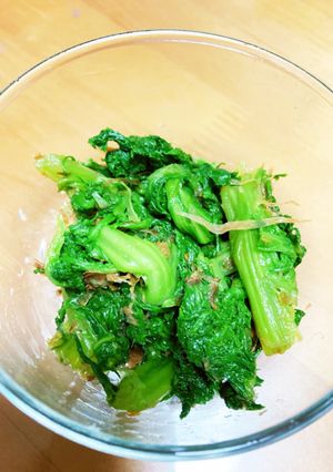 からし菜のおかか和え-レシピのメイン写真
