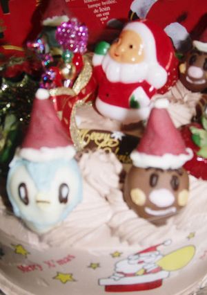 2008クリスマスケーキ飾り-レシピのメイン写真