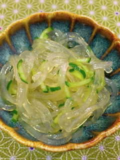 減塩❁ くずきりの酢の物-レシピのメイン写真