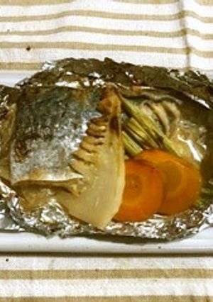 春野菜と鰆のホイル焼き-レシピのメイン写真