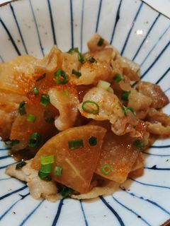 簡単!めちゃうま!豚バラ大根甘辛煮♪-レシピのメイン写真