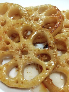 れんこんの厚切りソテー-レシピのメイン写真