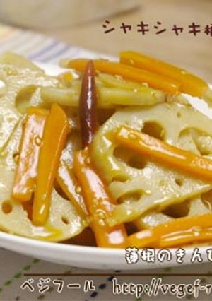 蓮根のきんぴら-レシピのメイン写真