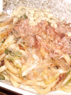 たっぷりネギの焼きうどん-レシピのメイン写真