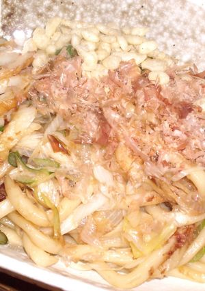 たっぷりネギの焼きうどん-レシピのメイン写真