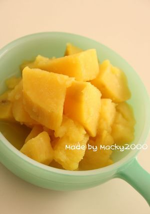 さつま芋のはちみつレモン煮♪-レシピのメイン写真