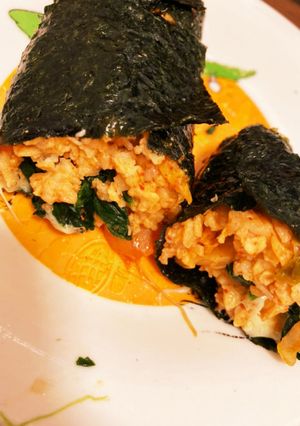 オートミールキムチーズキンパ-レシピのメイン写真