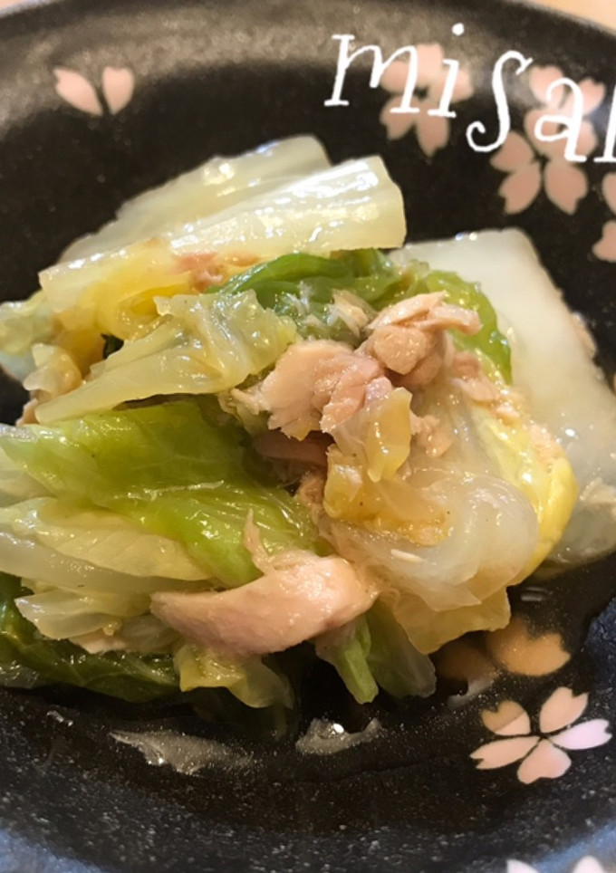 白菜とツナの簡単煮☆-レシピのメイン写真