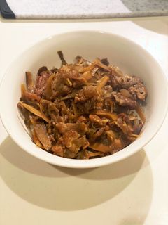 牛肉とごぼうの時雨煮-レシピのメイン写真