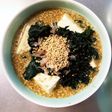 全てレンジ簡単ごまだれ湯豆腐