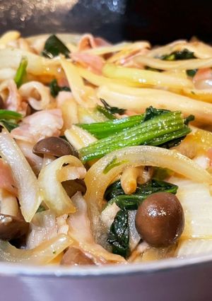 アレンジ色々♪ベーコン野菜炒め-レシピのメイン写真