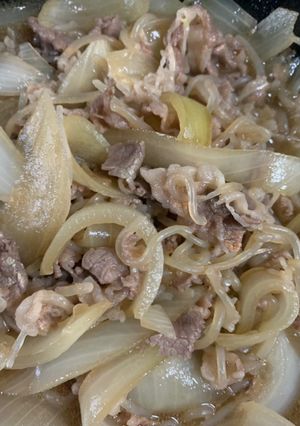牛丼-レシピのメイン写真