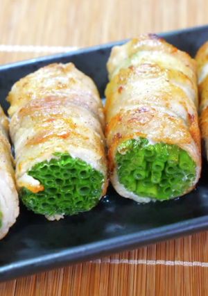 【絶品レシピ!】「小葱の豚バラ肉巻き」-レシピのメイン写真