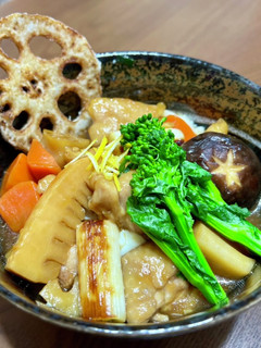 あったか鶏の治部煮風うどん-レシピのメイン写真