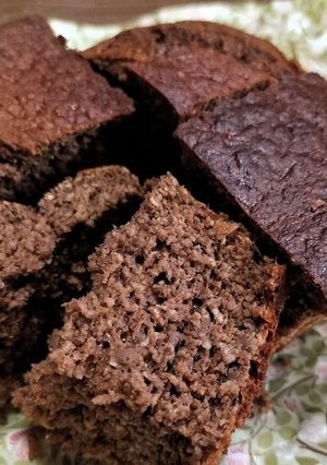 簡単に！バナナと青汁オートミールケーキ-レシピのメイン写真