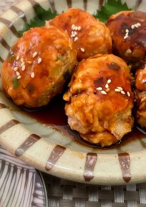 裏技で♡ジューシー根菜入り鶏つくね-レシピのメイン写真