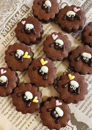 チョコサンドクッキー-レシピのメイン写真