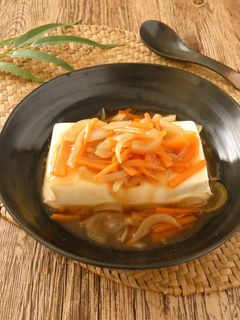 豆腐の野菜たっぷりあんかけ-レシピのメイン写真