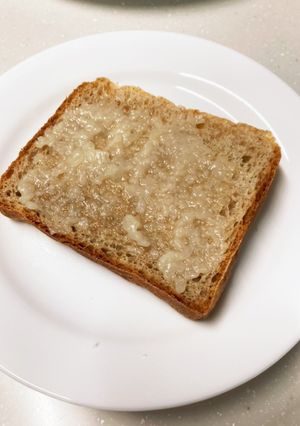 甘酒とココナッツオイルのトースト-レシピのメイン写真