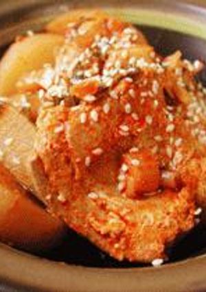 オモニの味　秋さばと大根のコチュジャン煮-レシピのメイン写真