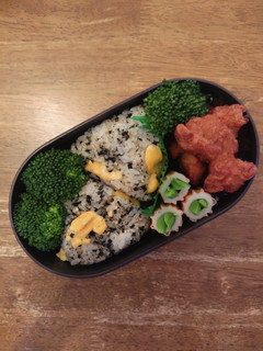 JK☆韓国のり&卵のおにぎり弁当♪-レシピのメイン写真